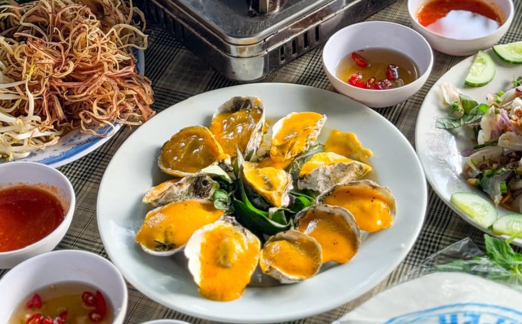 Hàu né sốt phô mai Vũng Tàu